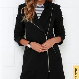 BB Dakota Grayson Boiled Wool Coat